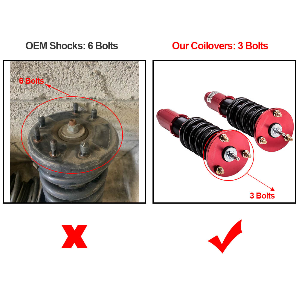 Damper Coilovers Compatible for Honda Accord VIII Tourer 5